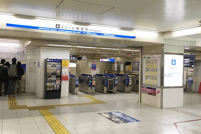 阪神「梅田駅」からの道順1